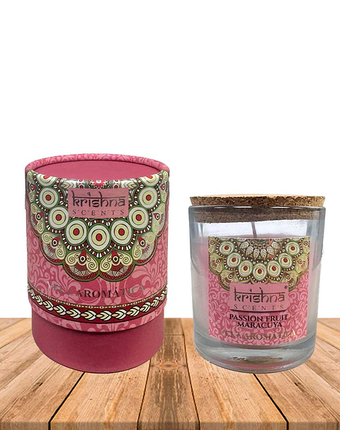 Vela Aromática  Krishna 120 GR - Maracuyá