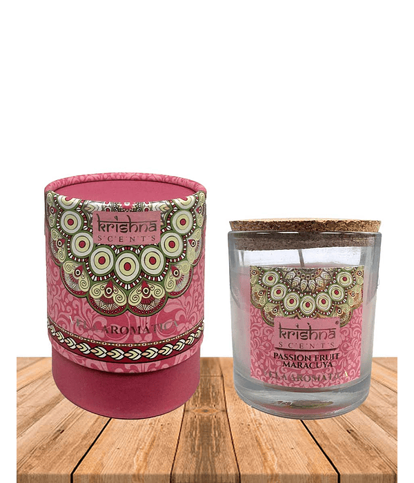 Vela Aromática  Krishna 120 GR - Maracuyá
