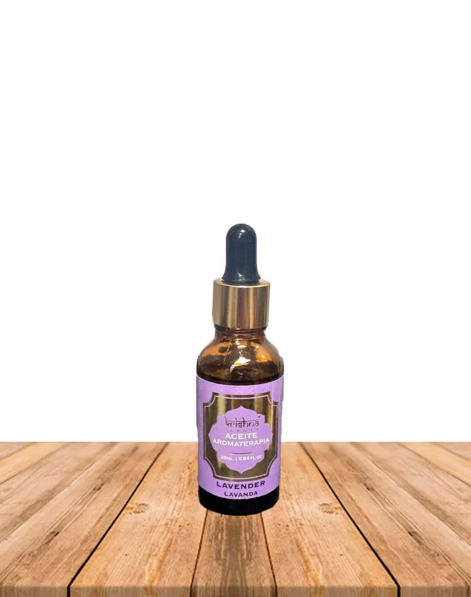 Aceite aromático Krishna 25ml Lavanda con gotero. 2