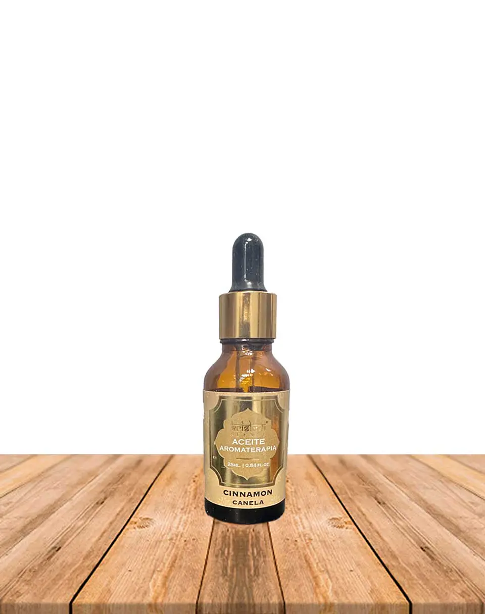 Aceite aromático Krishna 25ml Canela con gotero. 2