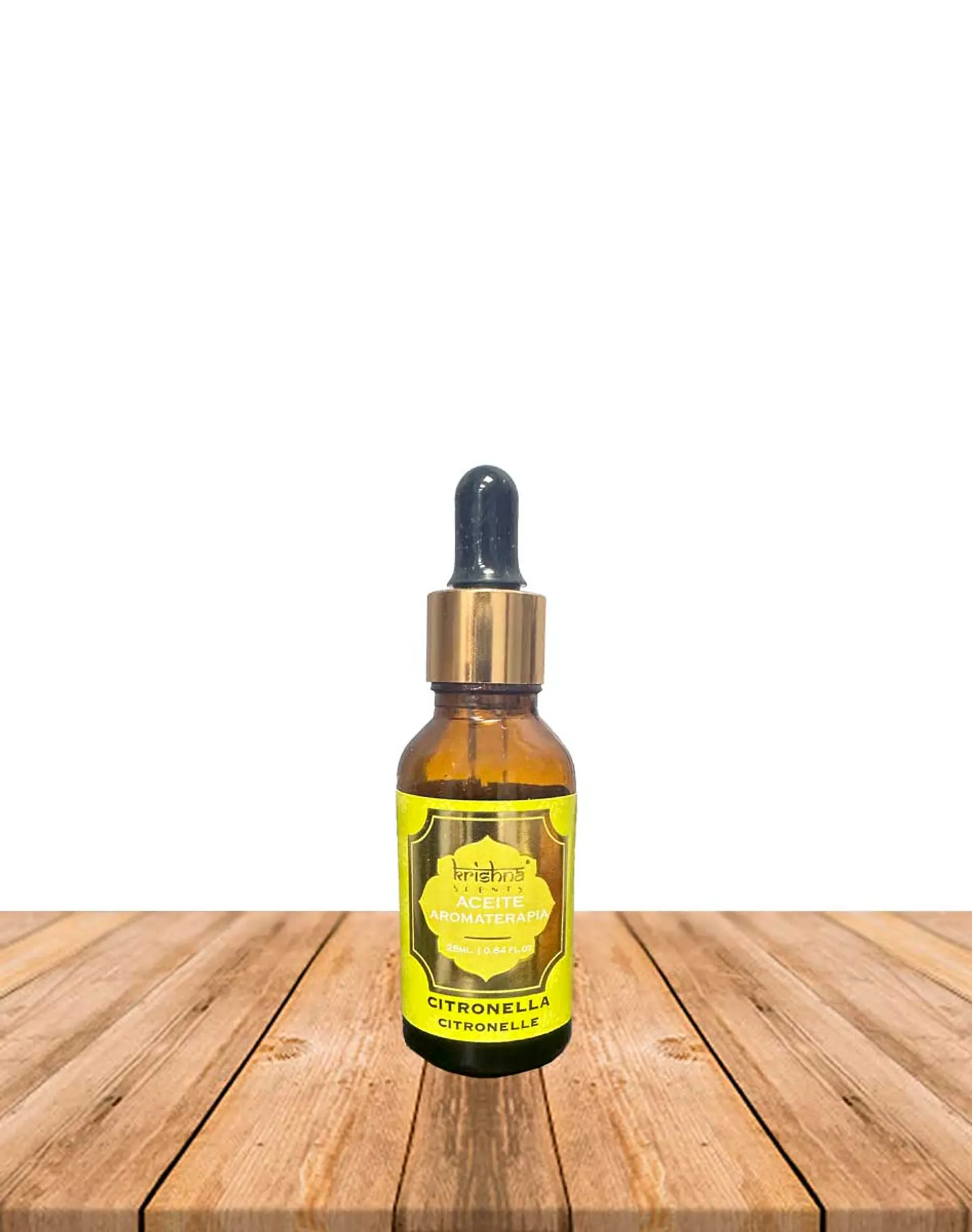 Aceite aromático Krishna 25ml Citronella con gotero. 2