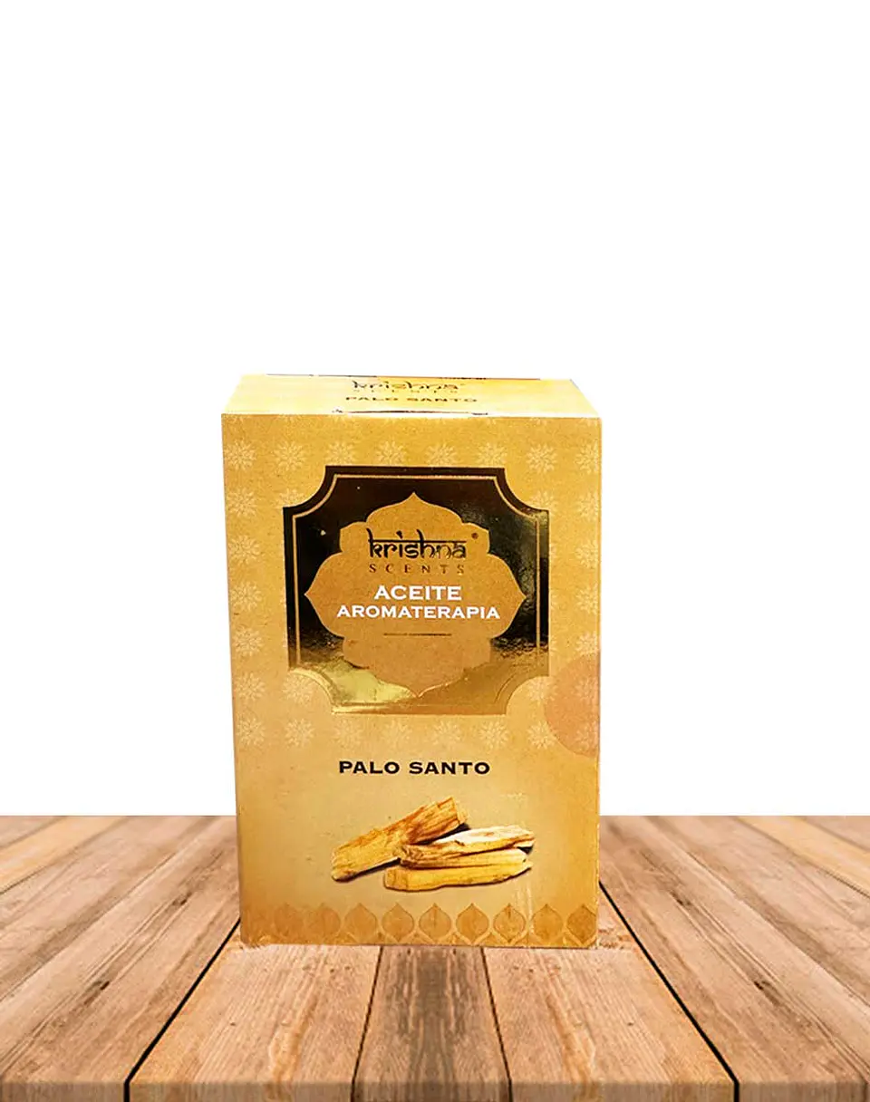 Aceite aromático Krishna 25ml Palo santo con gotero. 3