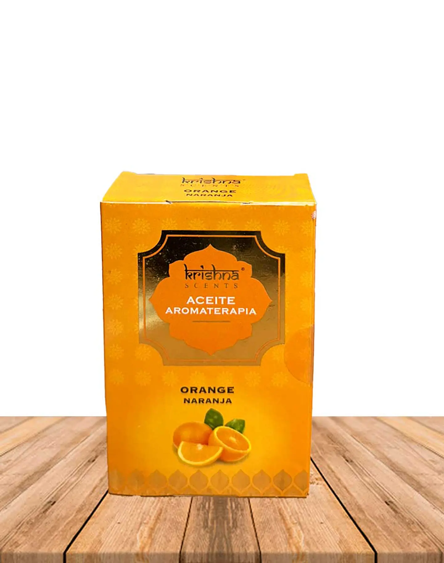 Aceite aromático Krishna 25ml Naranja con gotero. 3