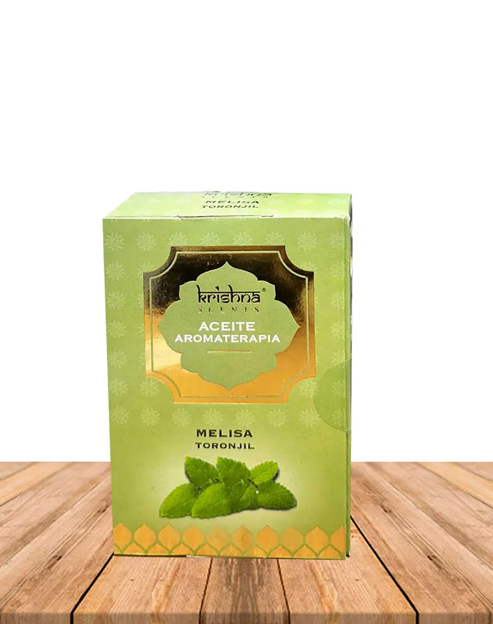Aceite aromático Krishna 25ml Melisa con gotero. 3