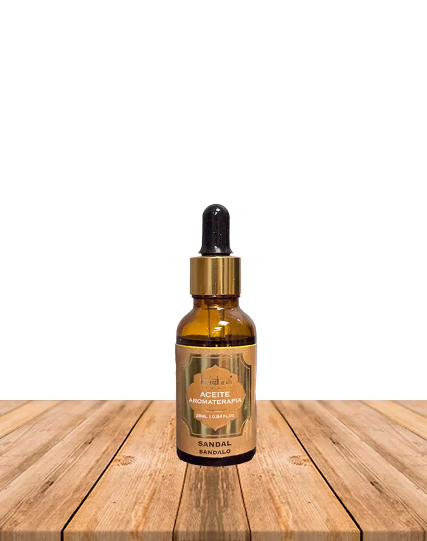 Aceite aromático Krishna 25ml Sándalo con gotero. 2