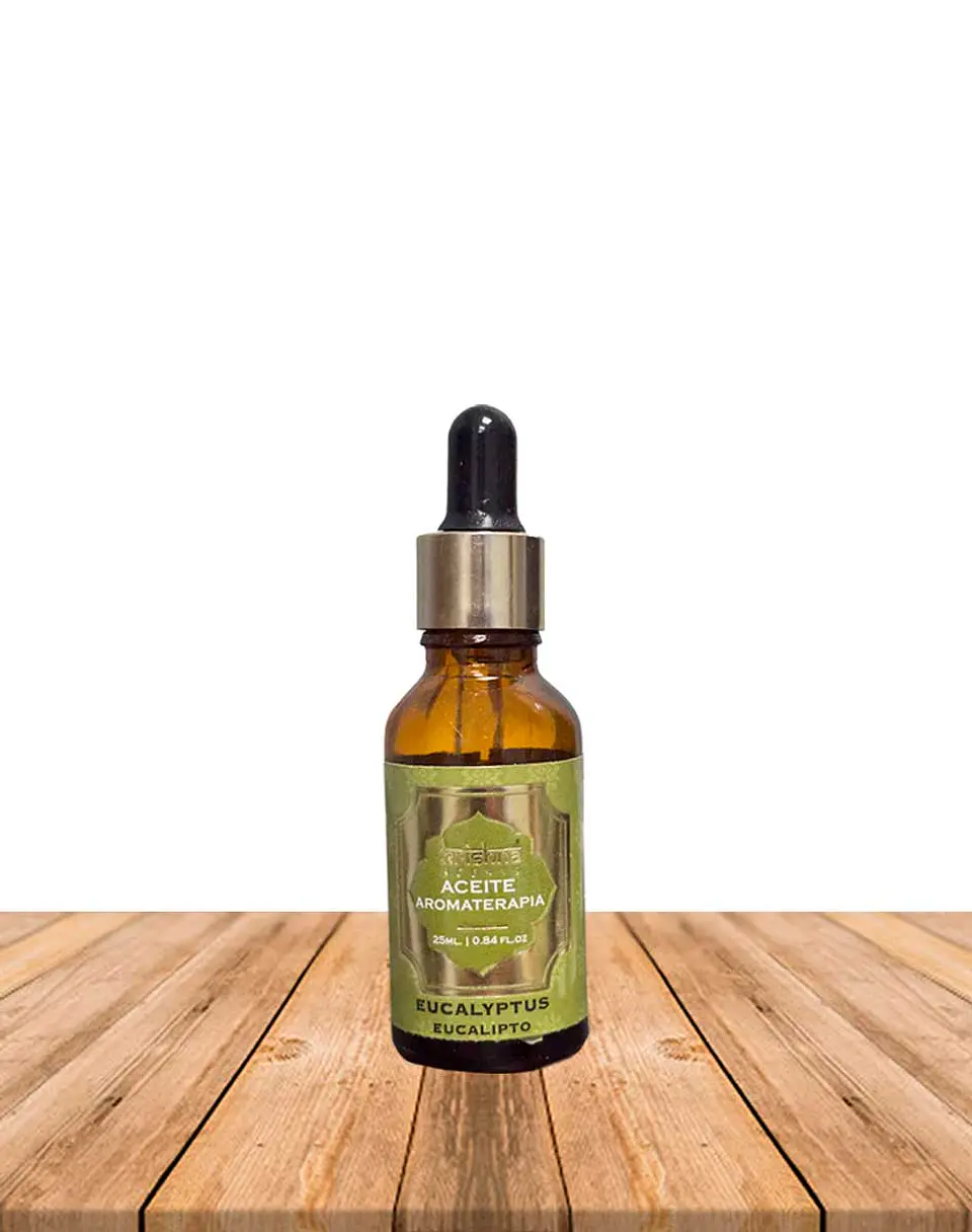 Aceite aromático Krishna 25ml Eucalipto con gotero. 2