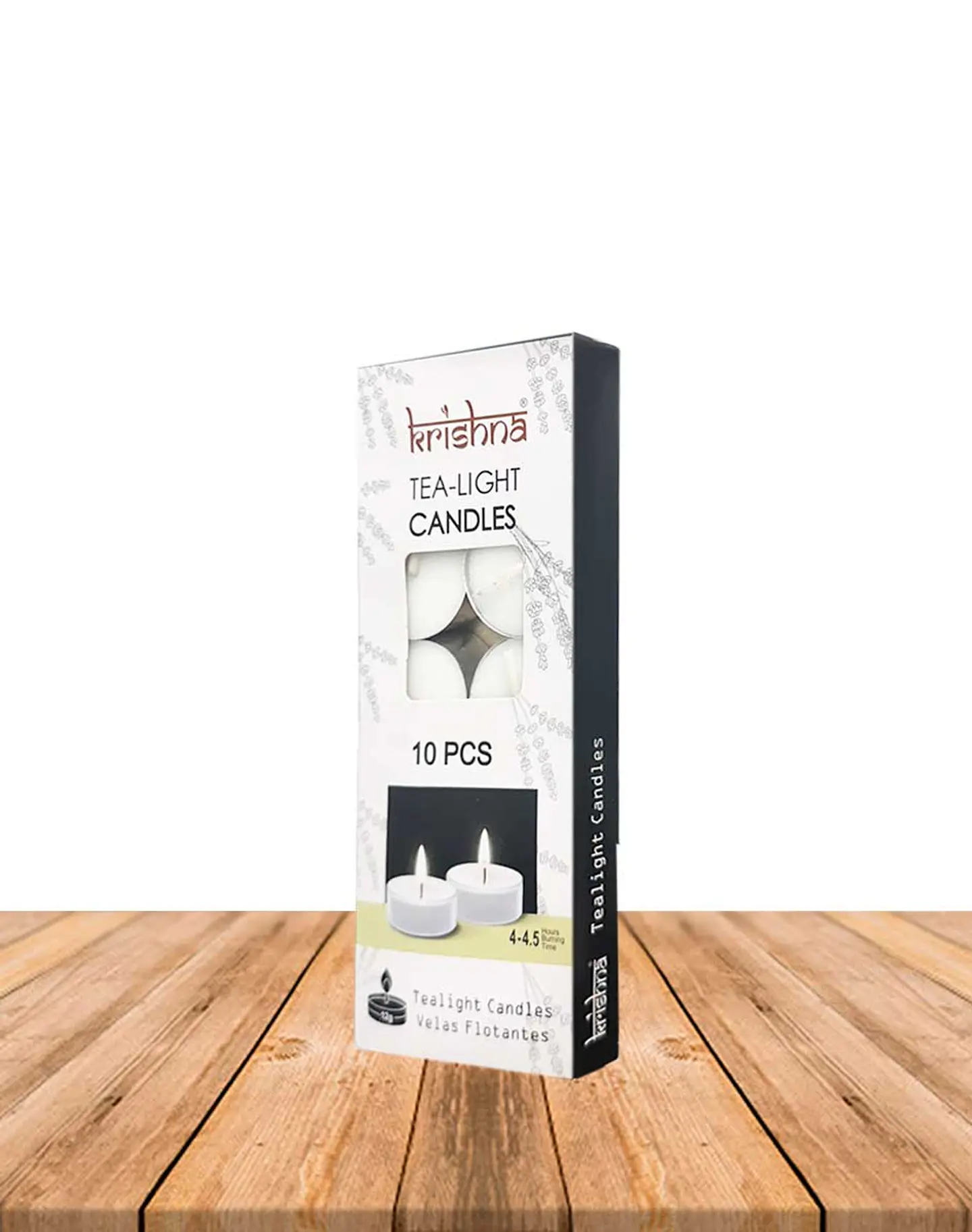 Vela Tealight Krishna de 4 a 4,5 horas 1