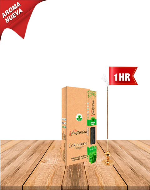 Incienso Jardin Rolling Amsterdam 20 Cm Hierba dulce
