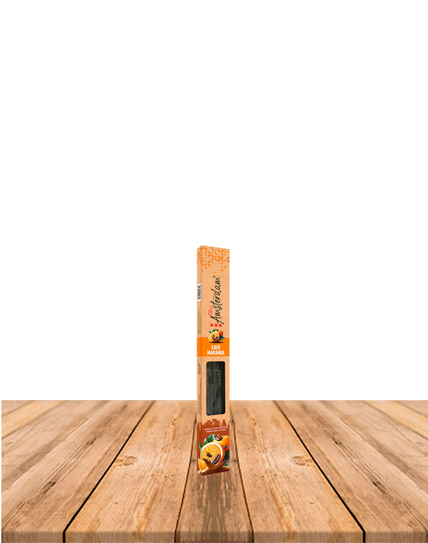 Incienso Jardin Rolling Amsterdam 20 Cm Café Naranja 2