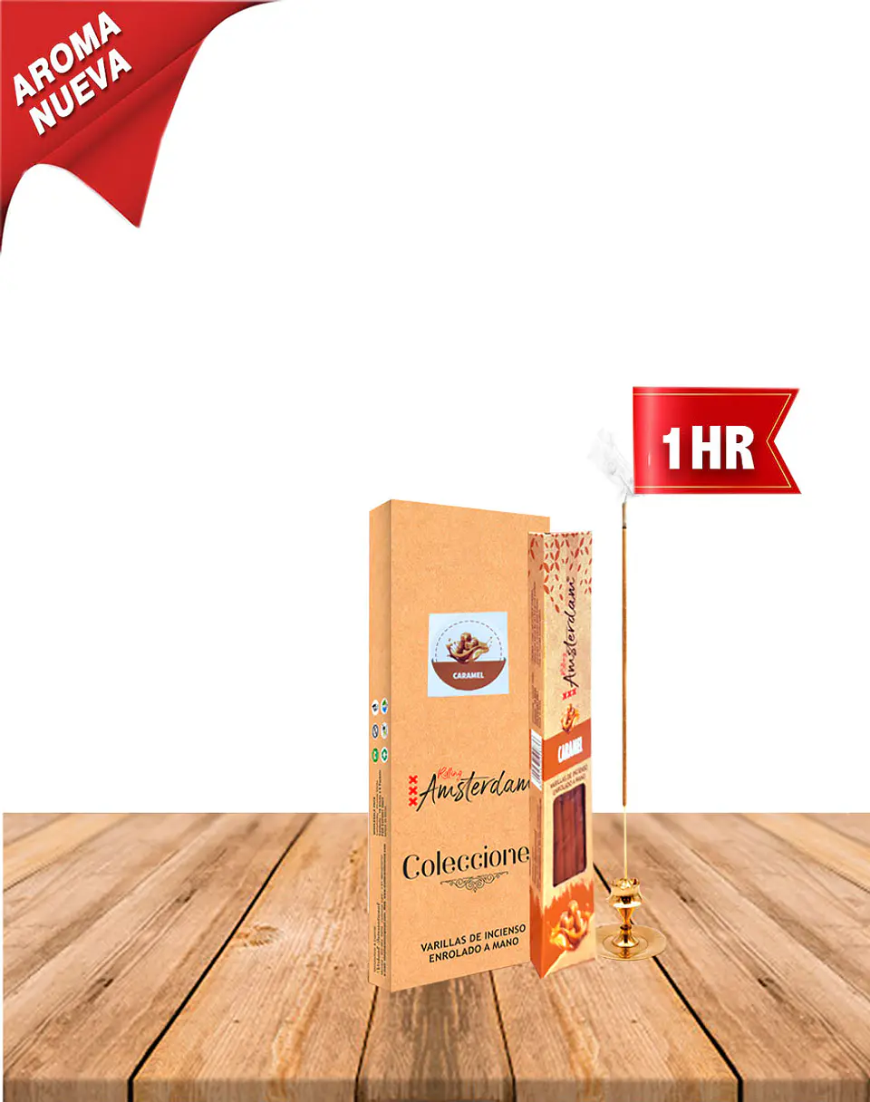 Incienso Jardn Rolling Amsterdam 20 Cm Caramelo 1