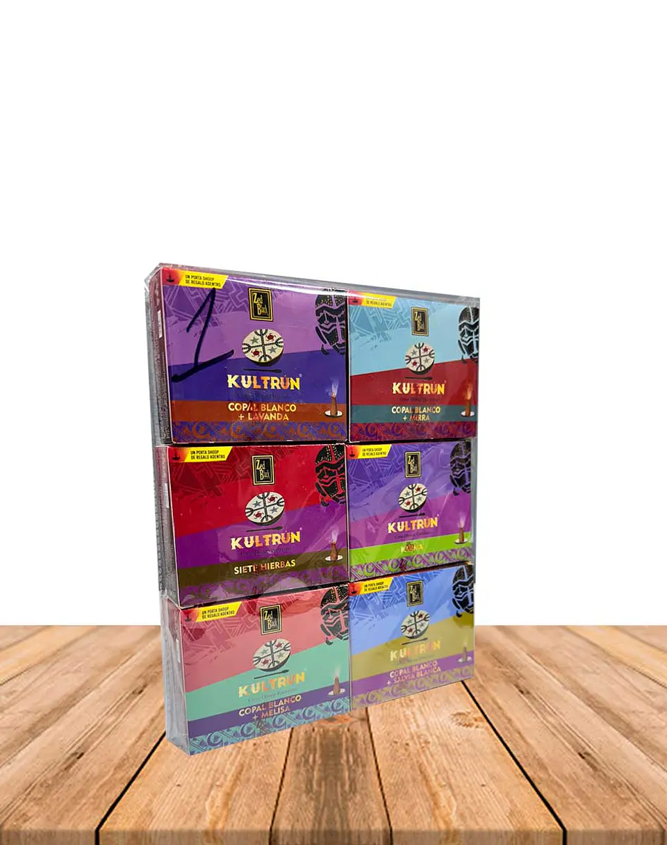 Incienso Kultrun Cono  Pack Aromas Surtidos #1 1