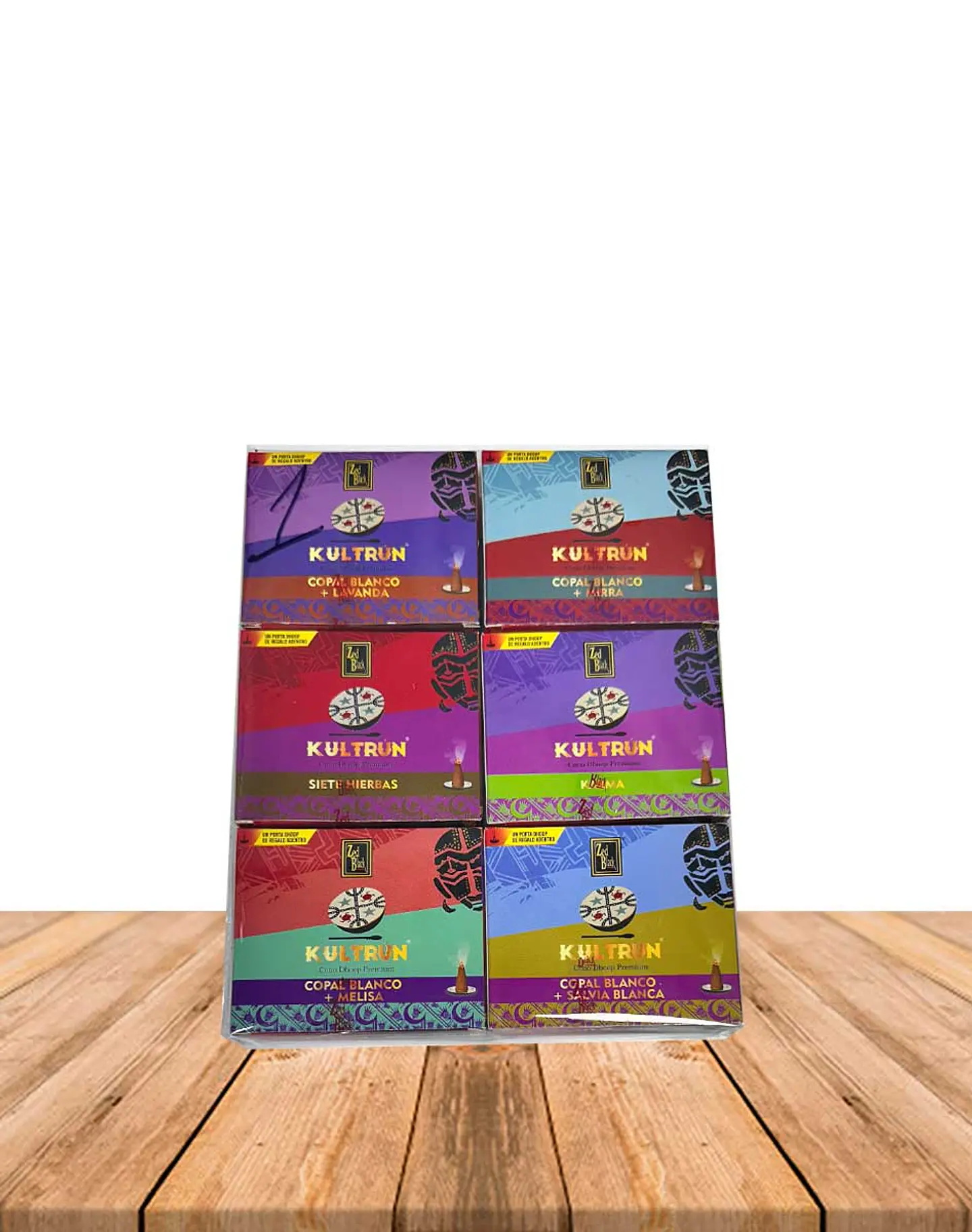 Incienso Kultrun Cono  Pack Aromas Surtidos #1 2