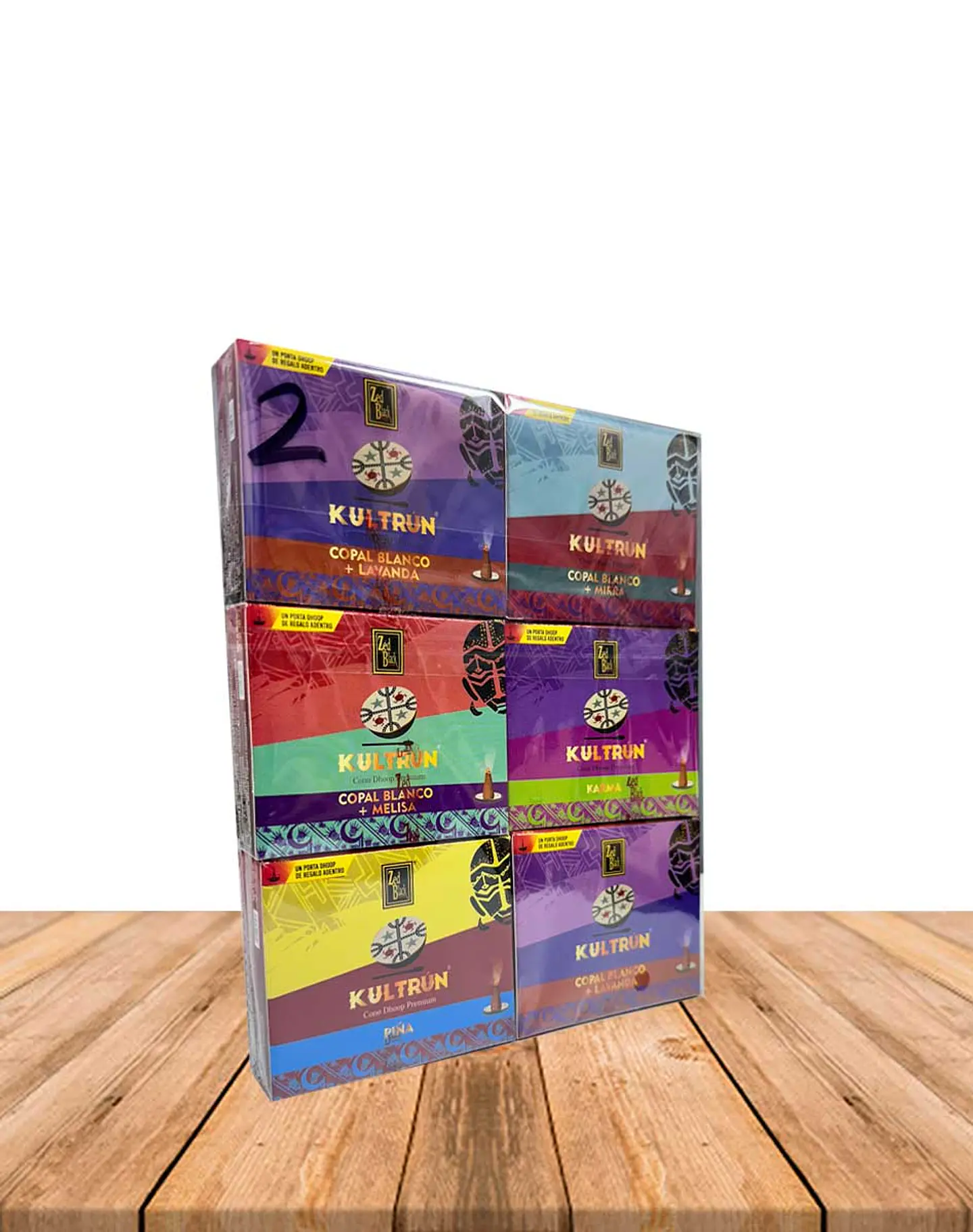 Incienso Kultrun Cono  Pack Aromas Surtidos #2 1
