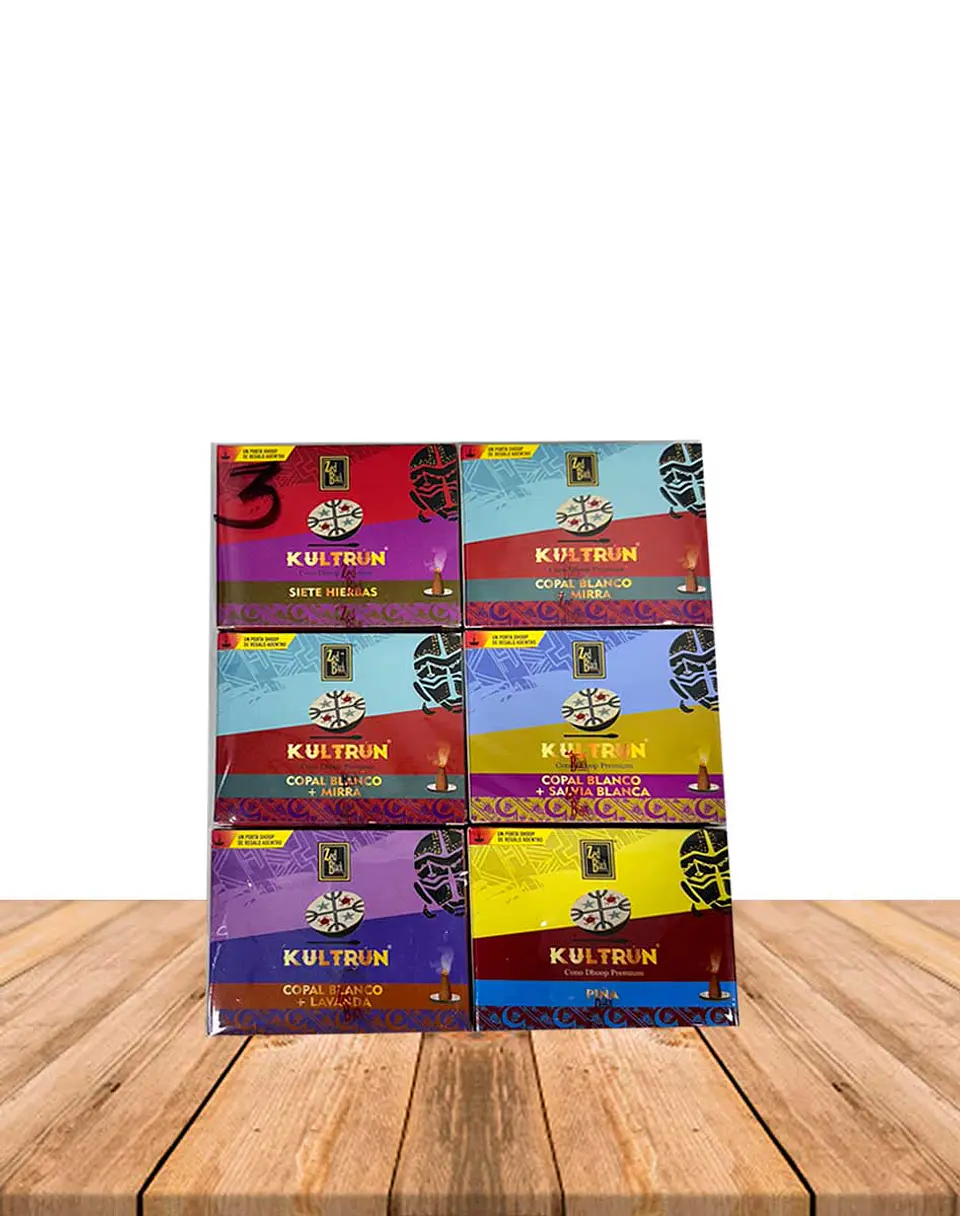 Incienso Kultrun Cono  Pack Aromas Surtidos #3 2