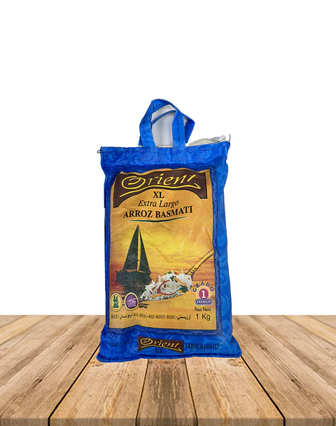 Arroz Basmati Azul  1Kg Tamaño XL