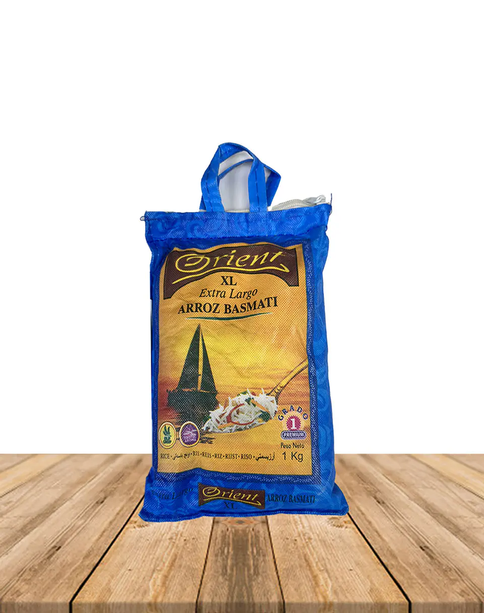 Arroz Basmati Azul  1Kg Tamaño XL 1