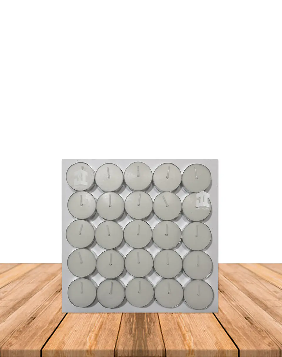 Vela Flotante Te-Light 2,5 a 3 horas- 50 unidades. 2