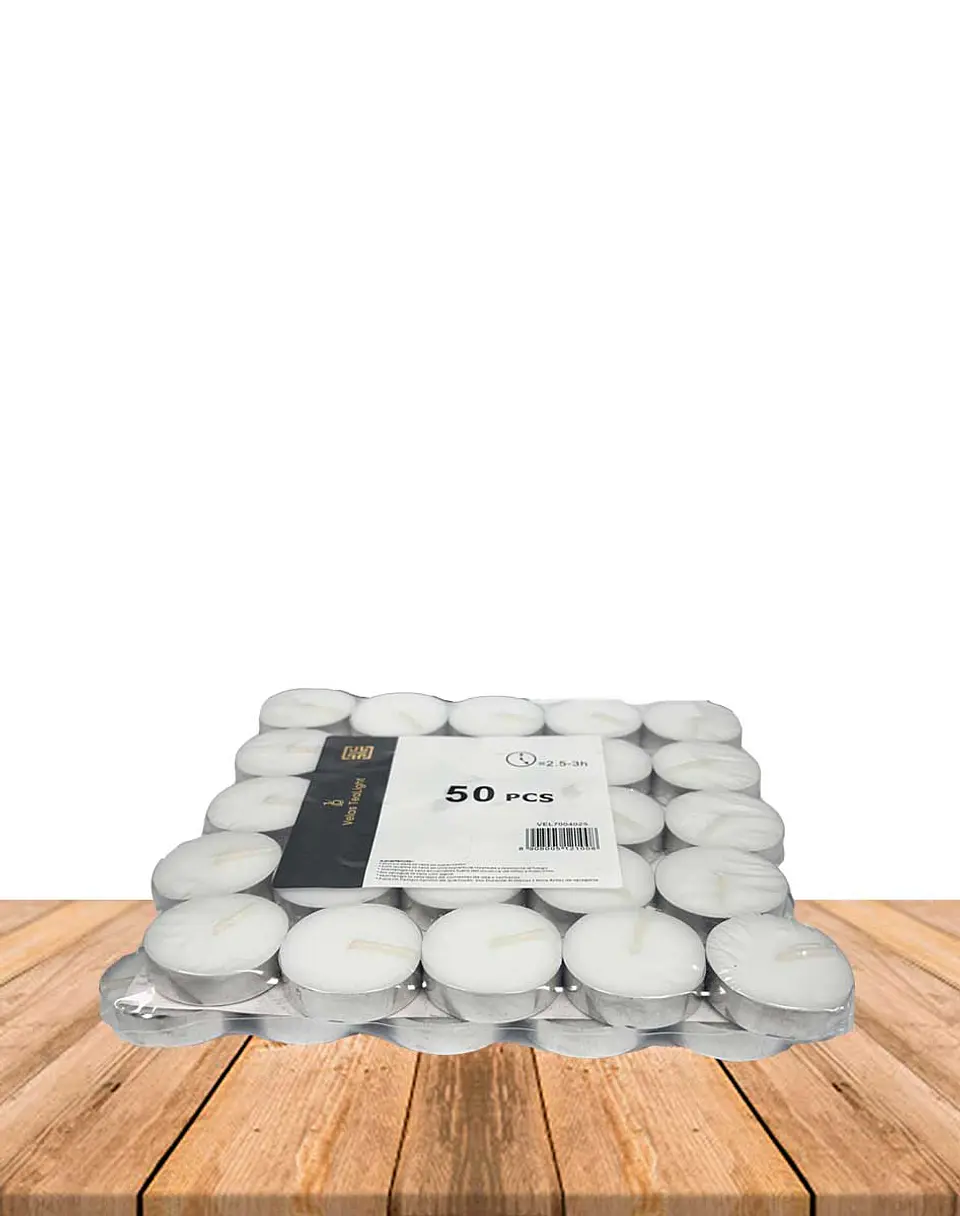 Vela Flotante Te-Light 2,5 a 3 horas- 50 unidades. 3