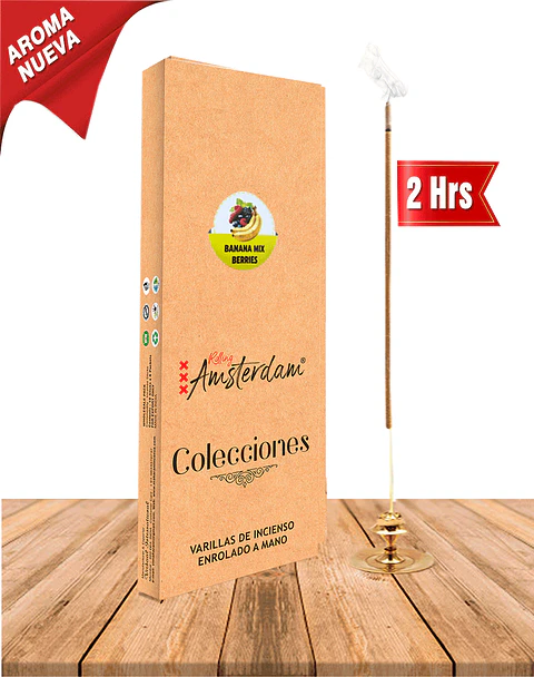 Incienso Jardin Rolling Amsterdam 41 Cm Banana Berries