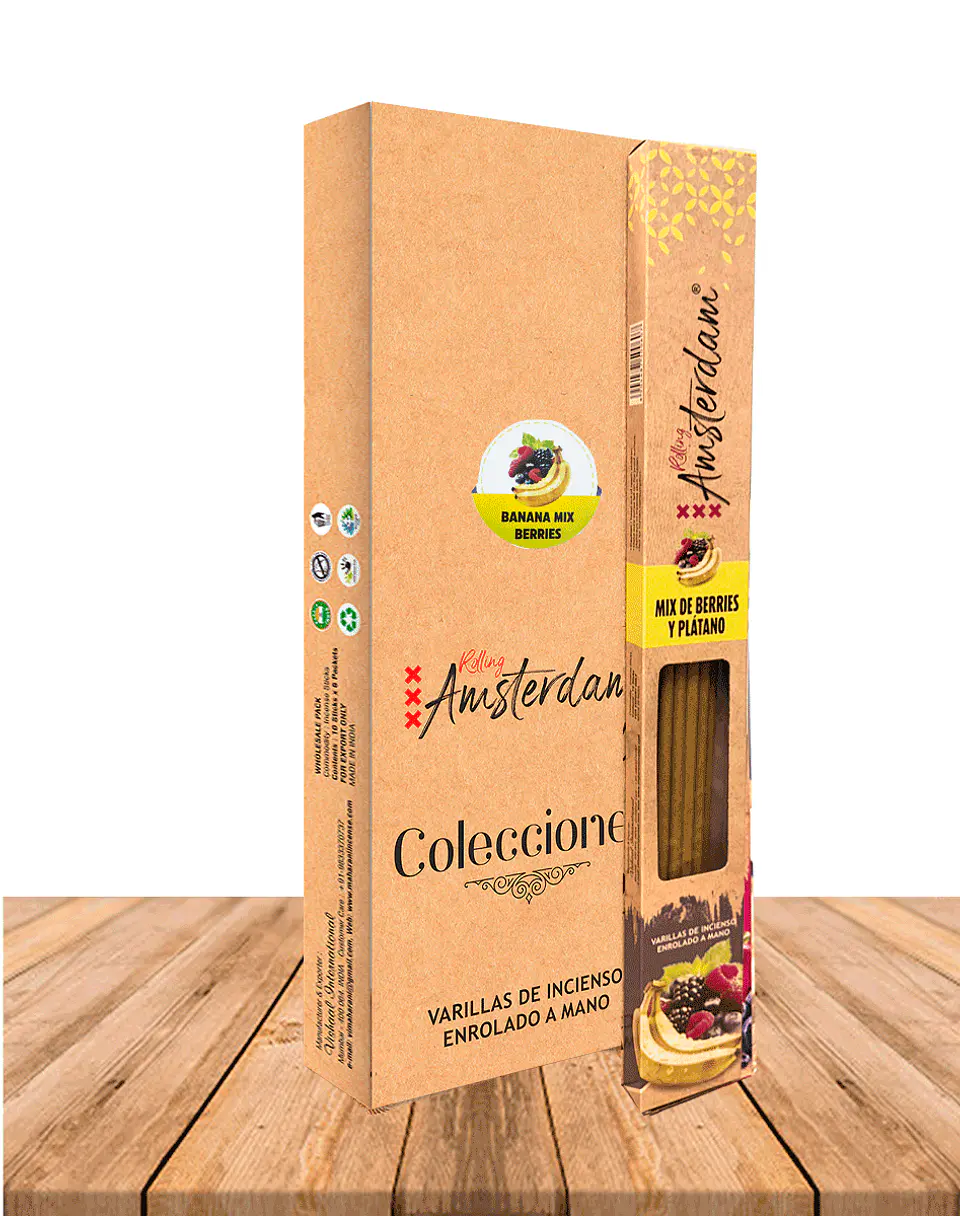Incienso Jardin Rolling Amsterdam 41 Cm Banana Berries 2