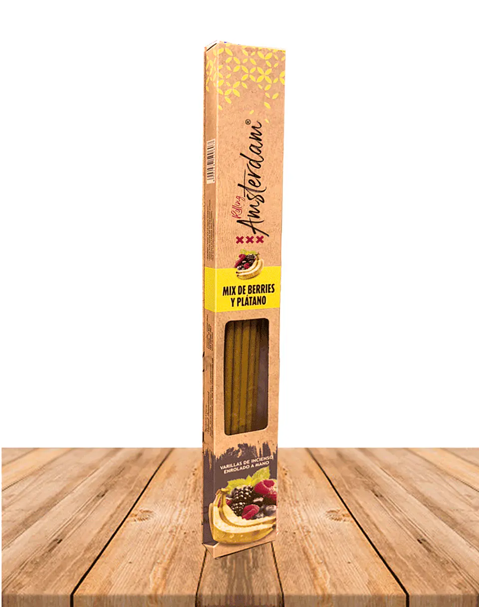 Incienso Jardin Rolling Amsterdam 41 Cm Banana Berries 3