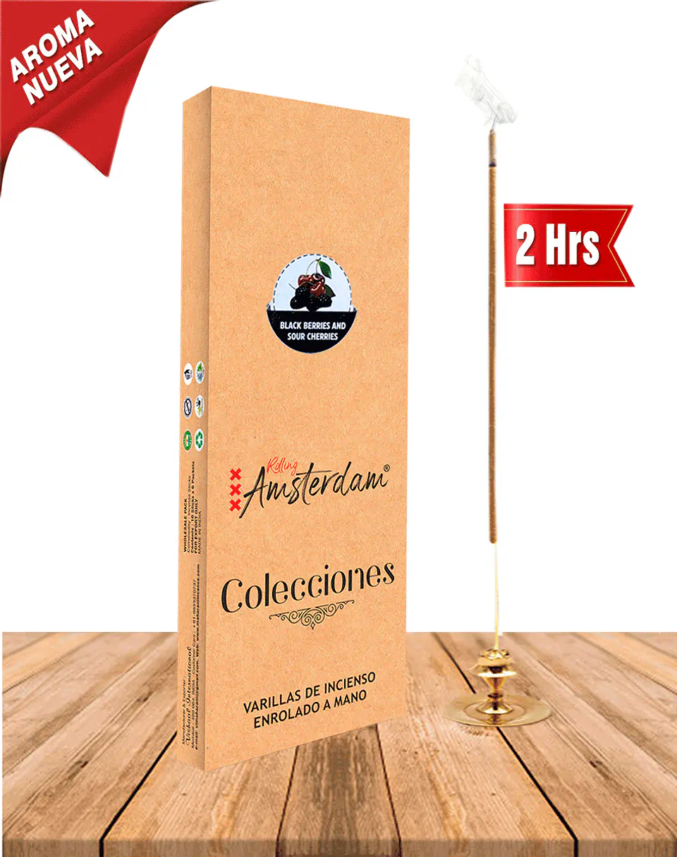 Incienso Jardin Rolling Amsterdam 41 Cm Mora Cereza Sour 1