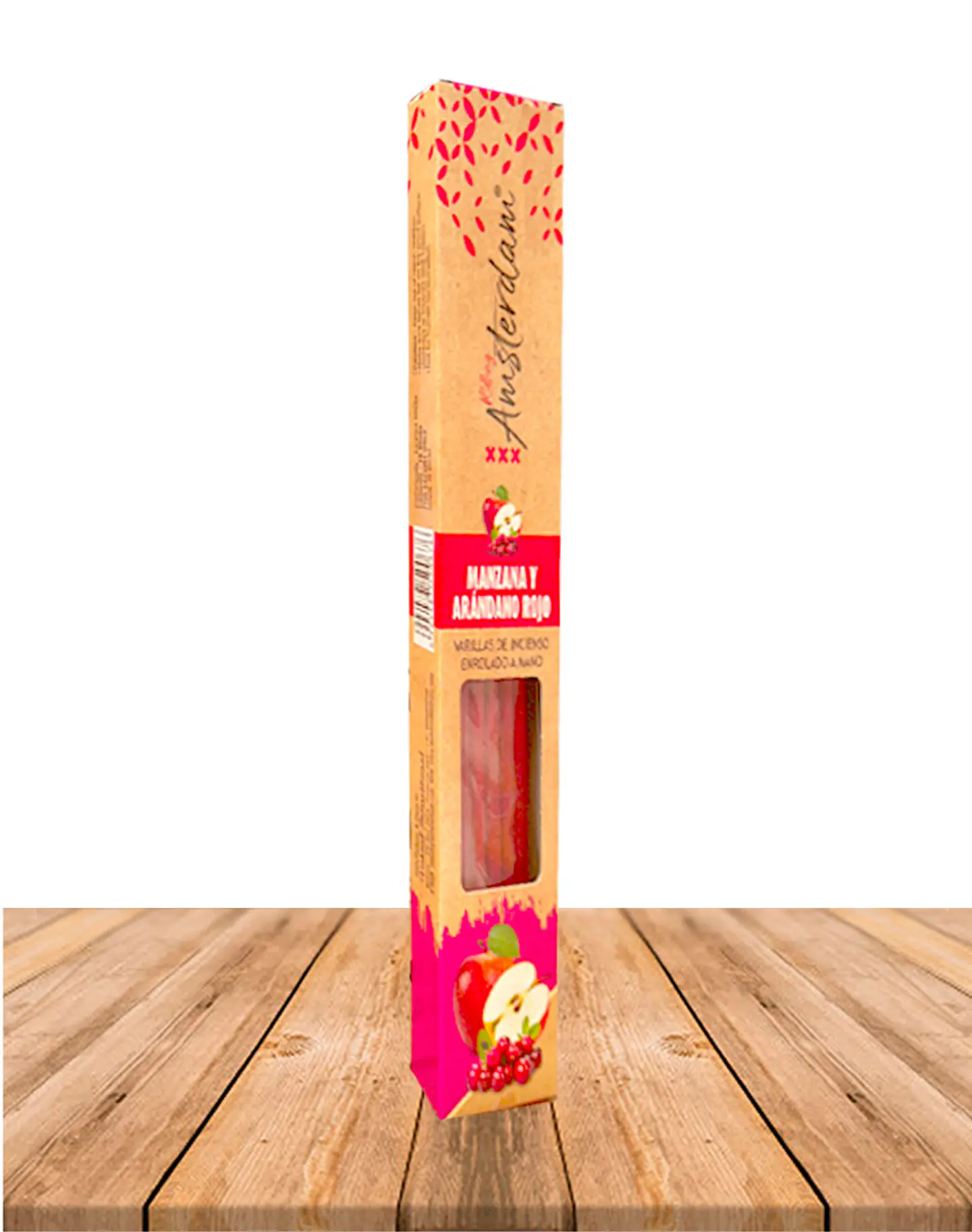 Incienso Jardin Rolling Amsterdam 41 Cm Manzana Arándano Rojo 3