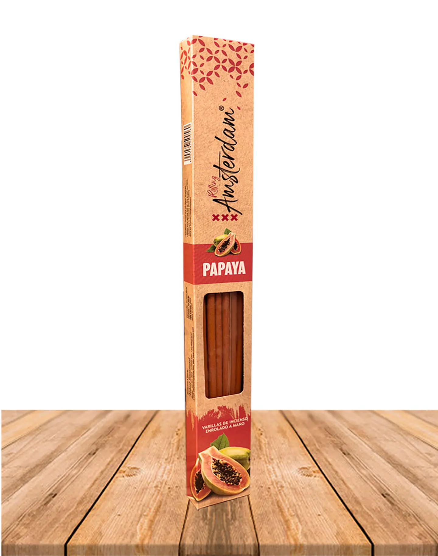 Incienso Jardin Rolling Amsterdam 41 Cm Papaya 3