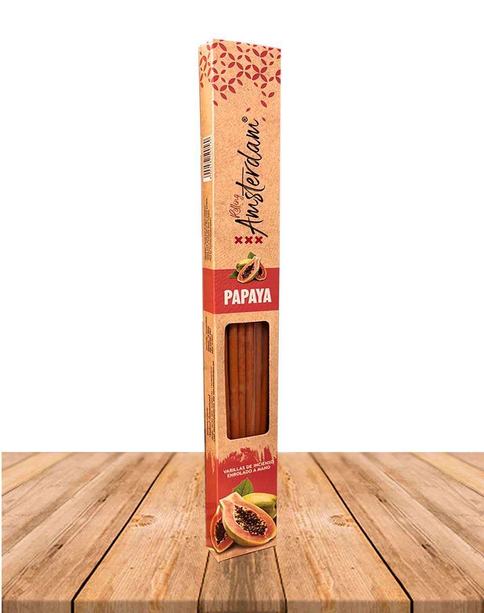 Incienso Jardin Rolling Amsterdam 41 Cm Papaya 3