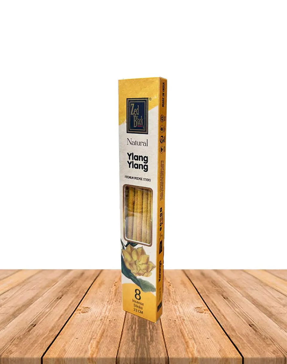 Incienso Zed Black Natural Ylang Yang 1