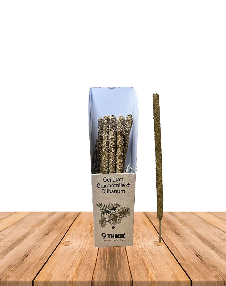 Incienso Blunt Black Herbal Manzanilla Aleman y Olibanum 2