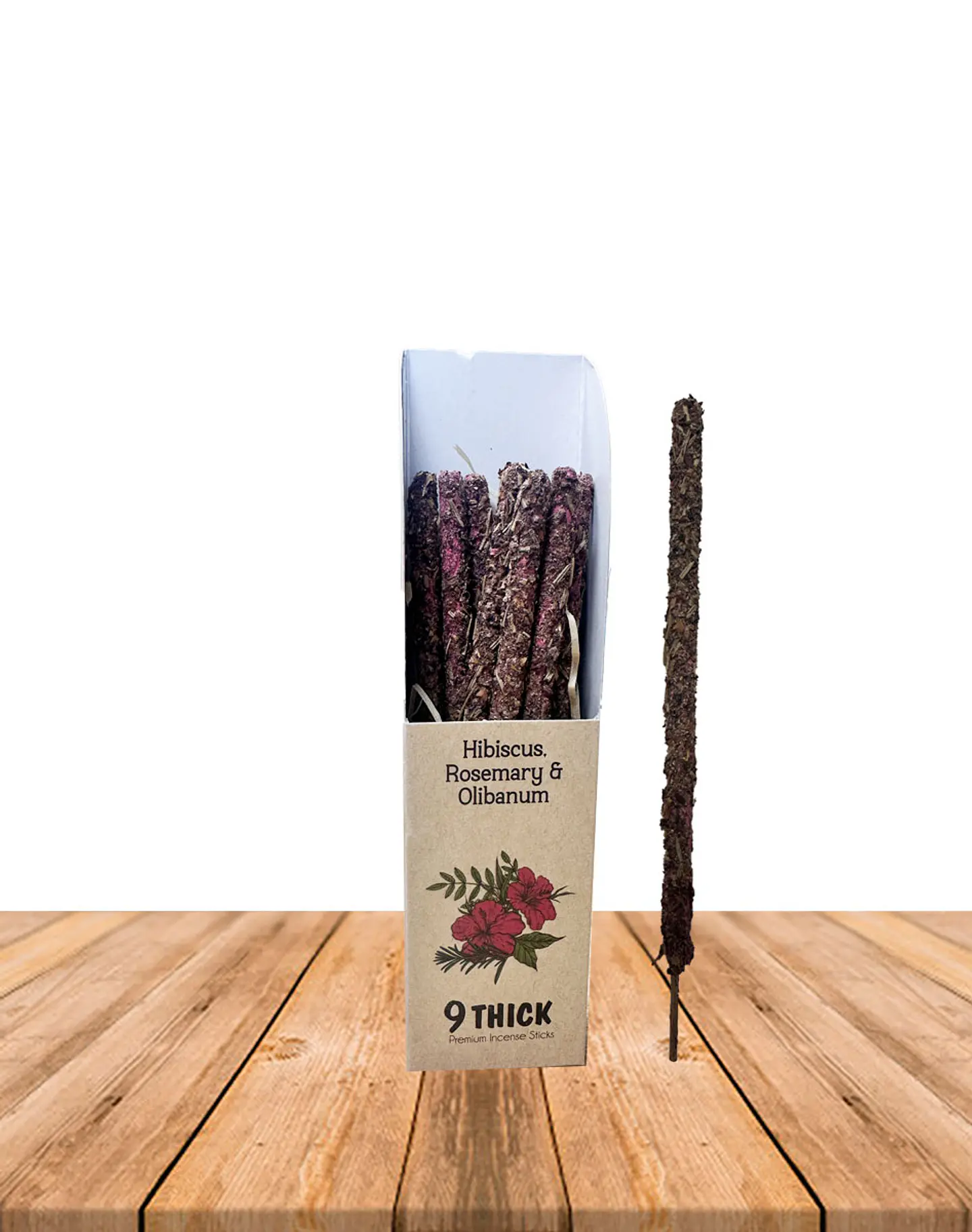 Incienso Blunt Black Herbal Flor de Jamaica , Romero y Olibanum 2