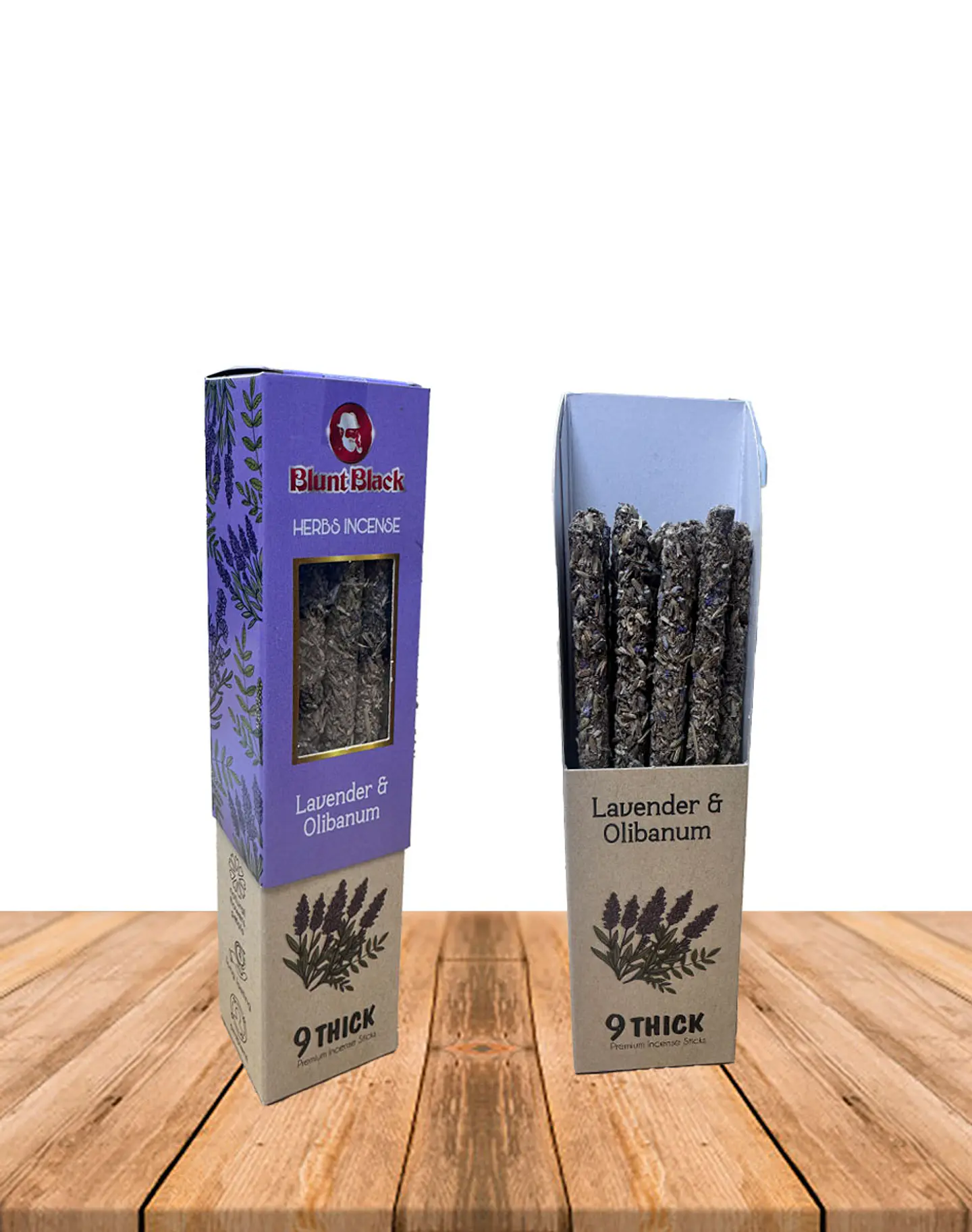Incienso Blunt Black Herbal Lavanda y Olibanum 1