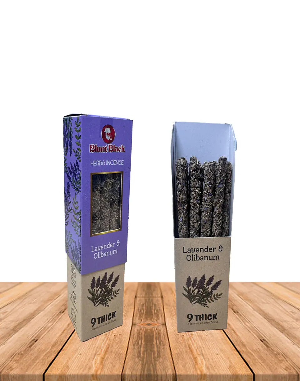 Incienso Blunt Black Herbal Lavanda y Olibanum 1
