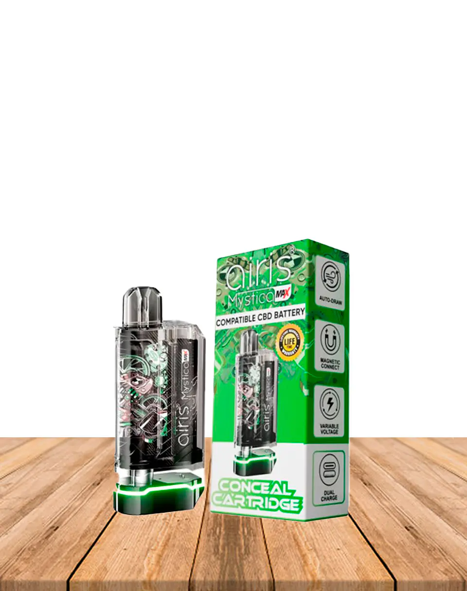  Batería  Vaporizador Airis Mystica Max Lime Green 1