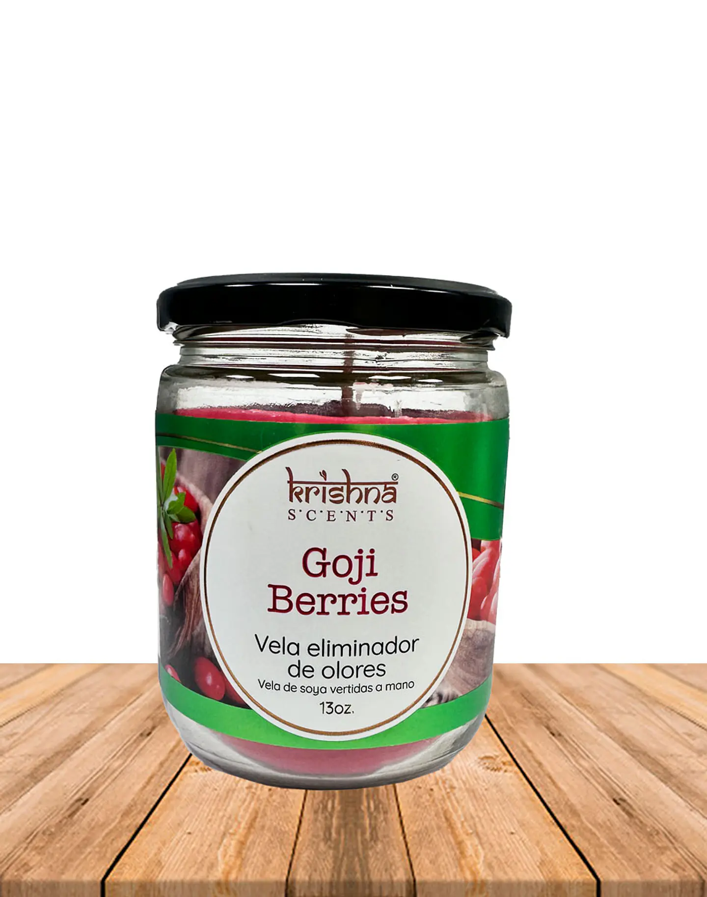 Vela Aromática Eliminador de Olores  Goji Berries 1