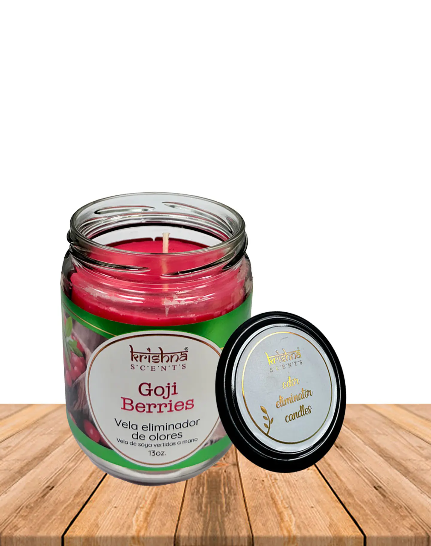 Vela Aromática Eliminador de Olores  Goji Berries 2