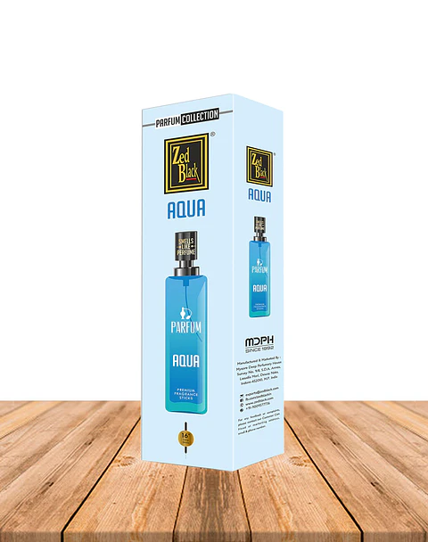 Incienso Zed Black Long 16 " Perfumado Aqua