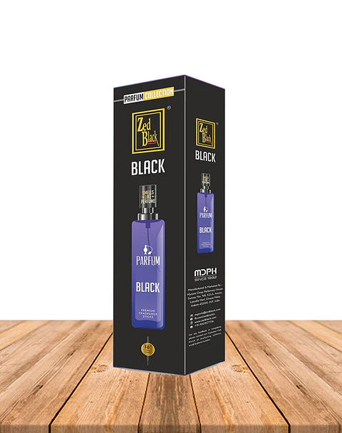 Incienso Zed Black Long 16 " Perfumado Black