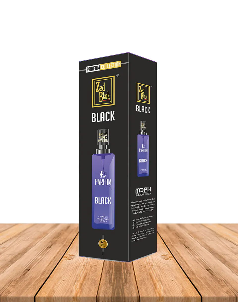 Incienso Zed Black Long 16 