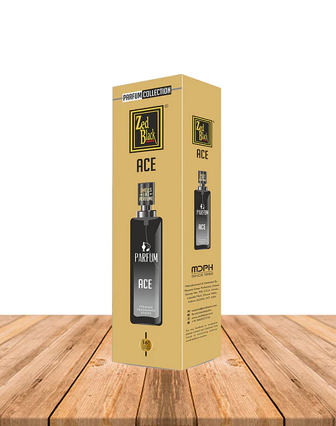 Incienso Zed Black Long 16 " Perfumado Ace