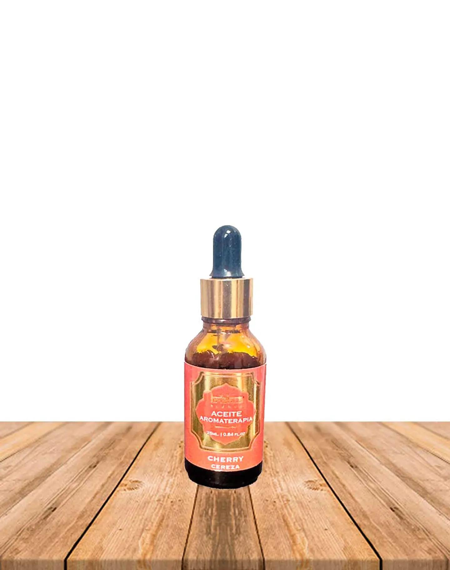 Aceite aromático Krishna 25ml Cereza con gotero. 2