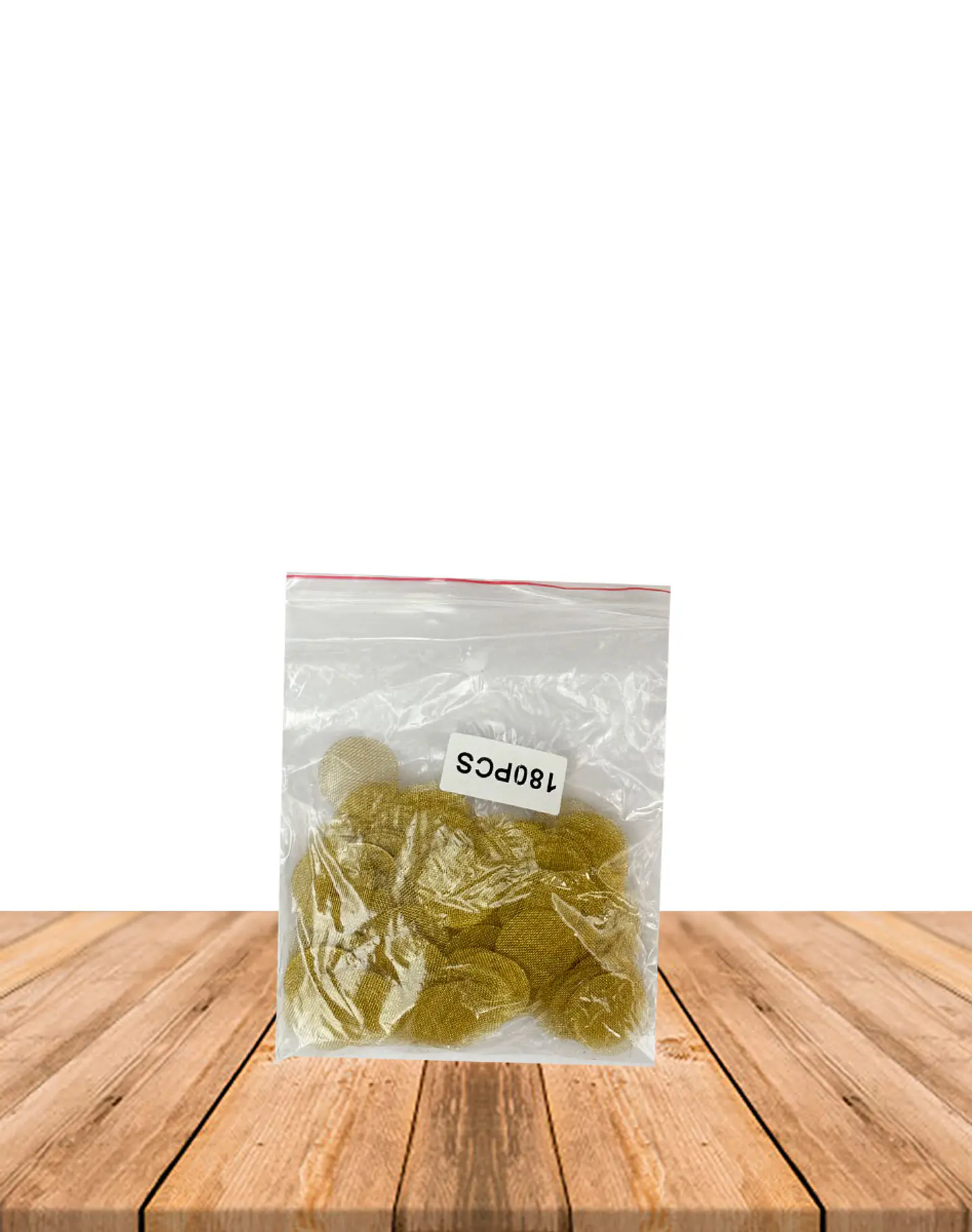 Bolsa Rejilla Dorada para Pipa  180 un 2