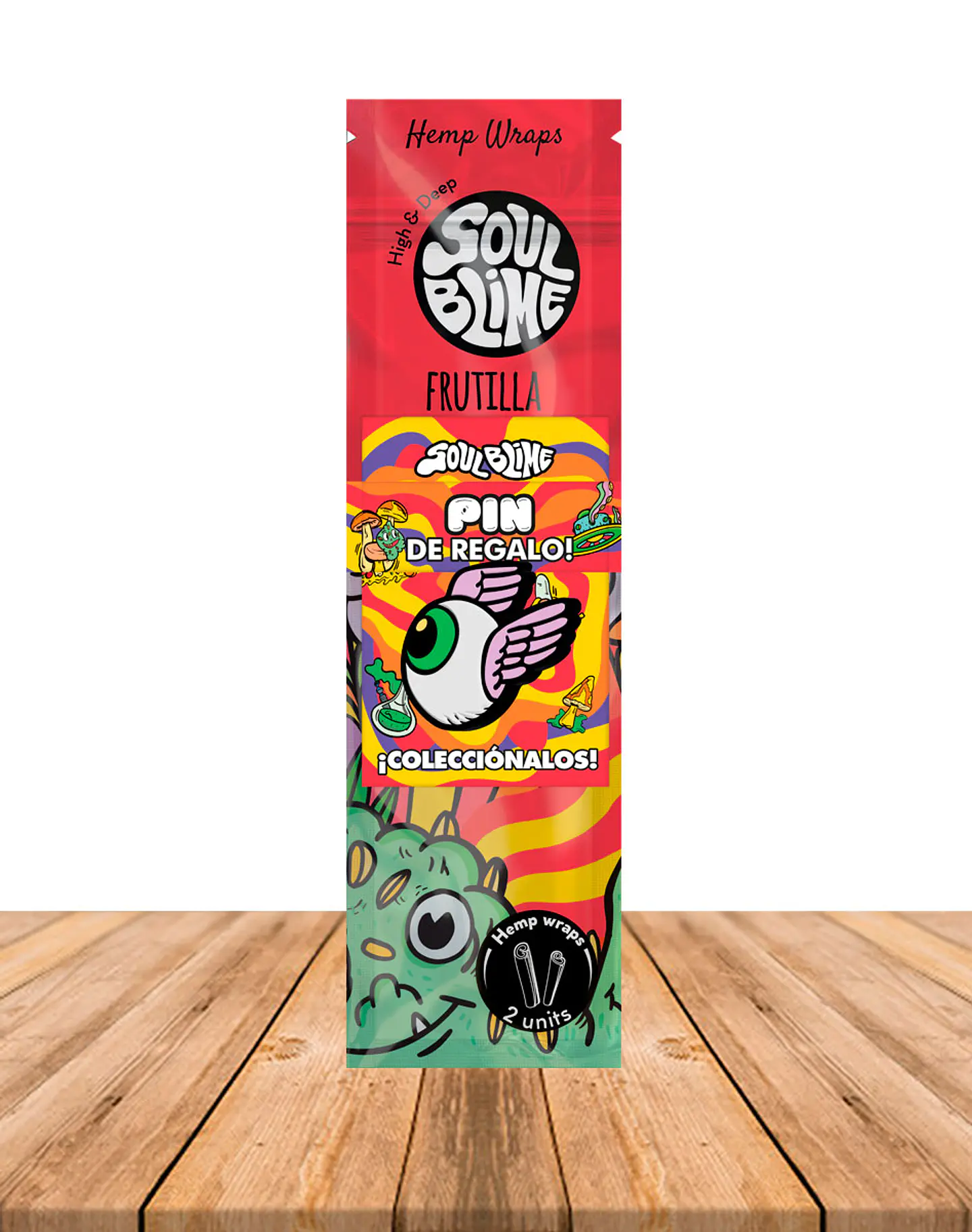 Hemp Wrap Soulblime Frutilla 1