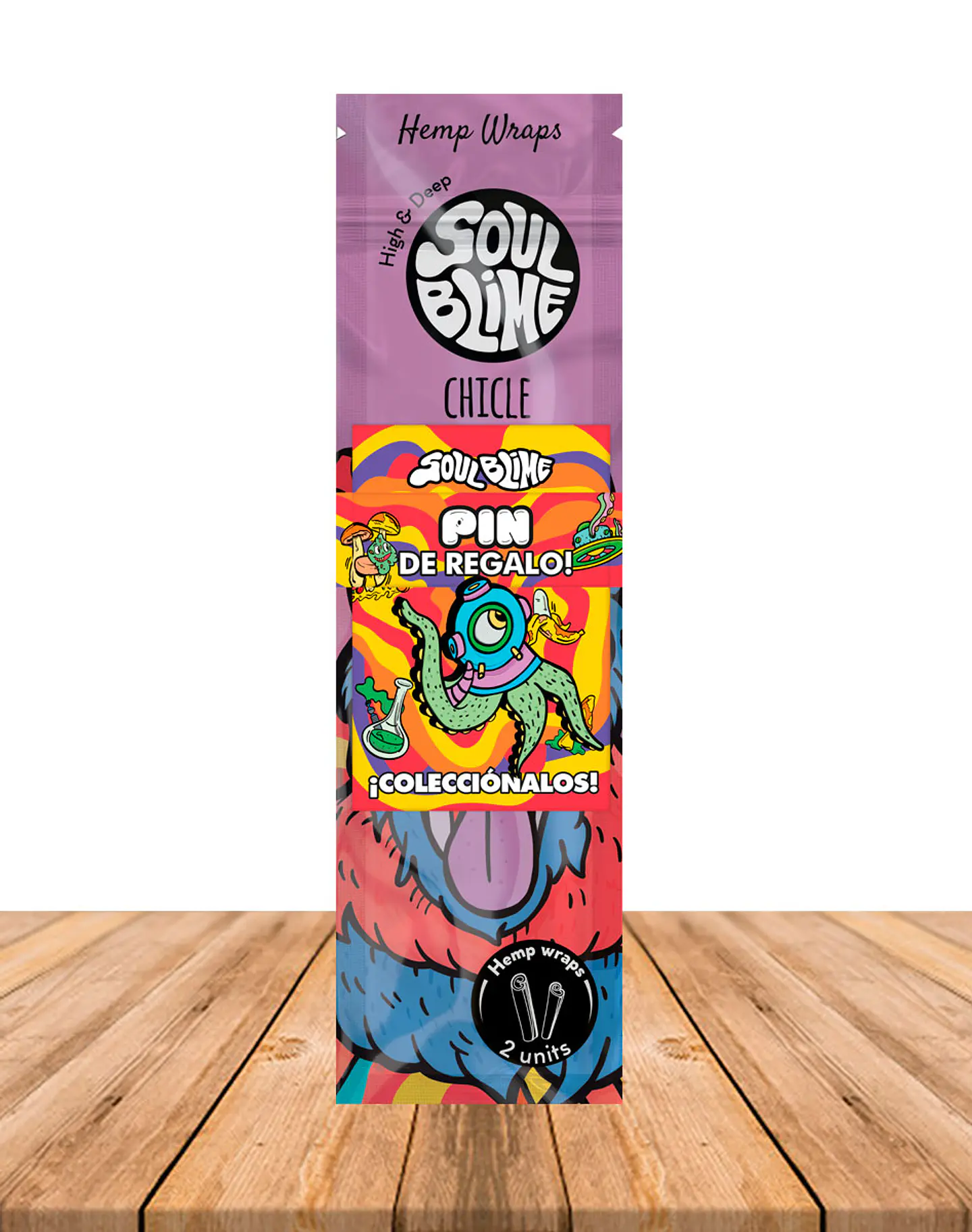 Hemp Wrap Soulblime Chicle 1