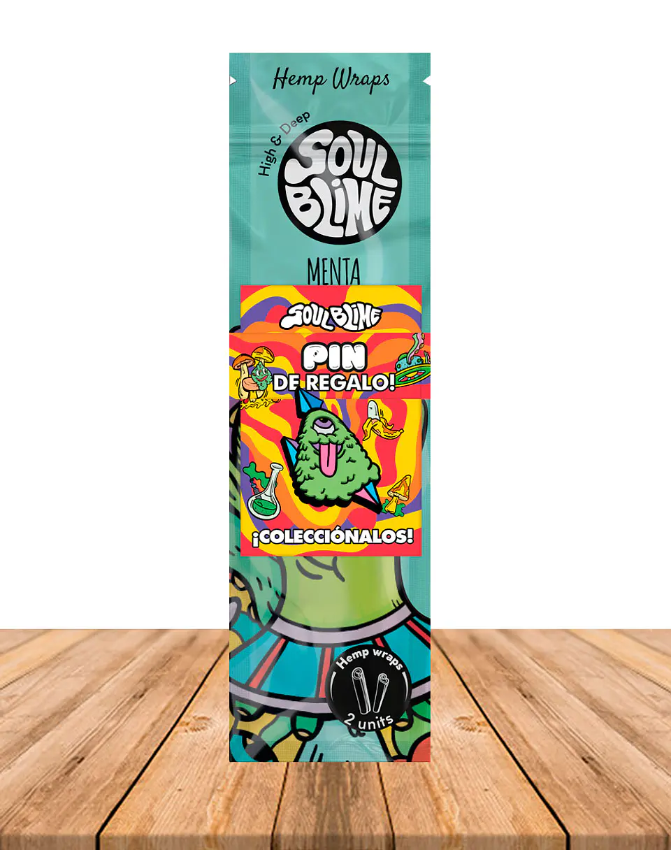 Hemp Wrap Soulblime Menta 1