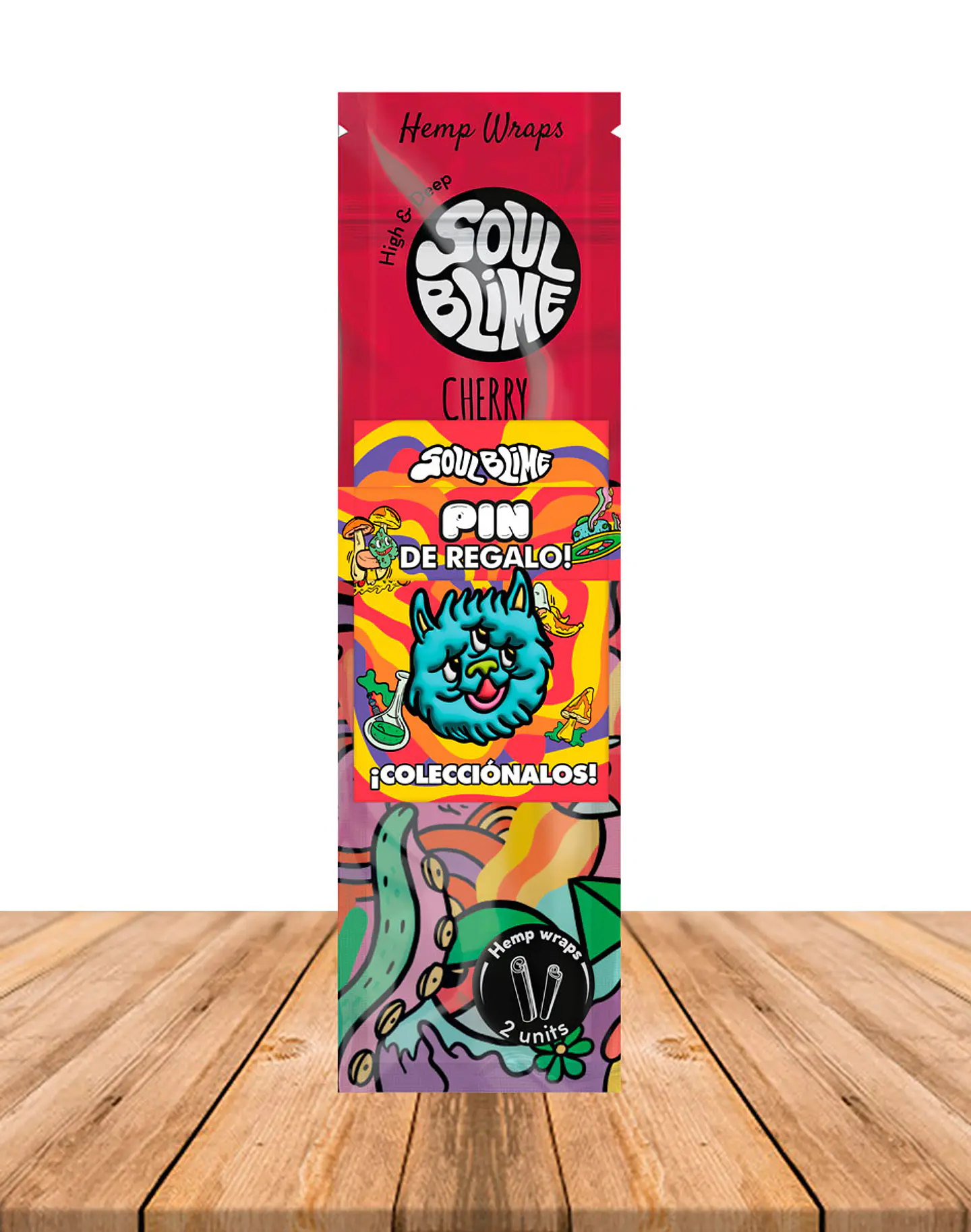 Hemp Wrap Soulblime Cereza  1