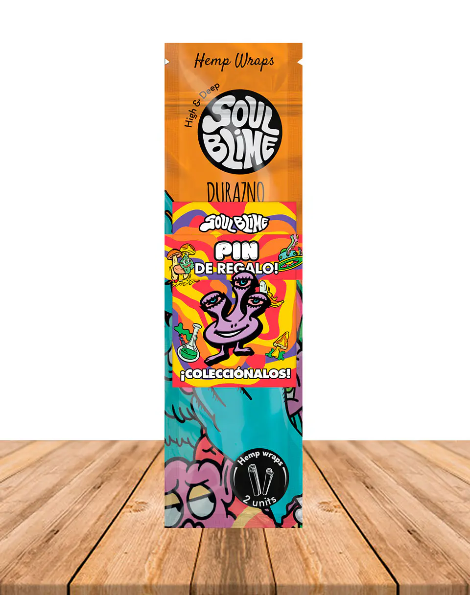 Hemp Wrap Soulblime Durazno 1