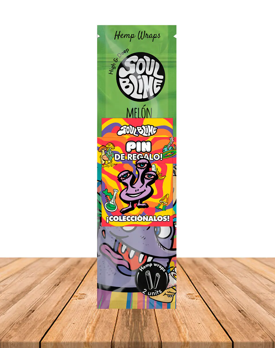 Hemp Wrap Soulblime Melón 1