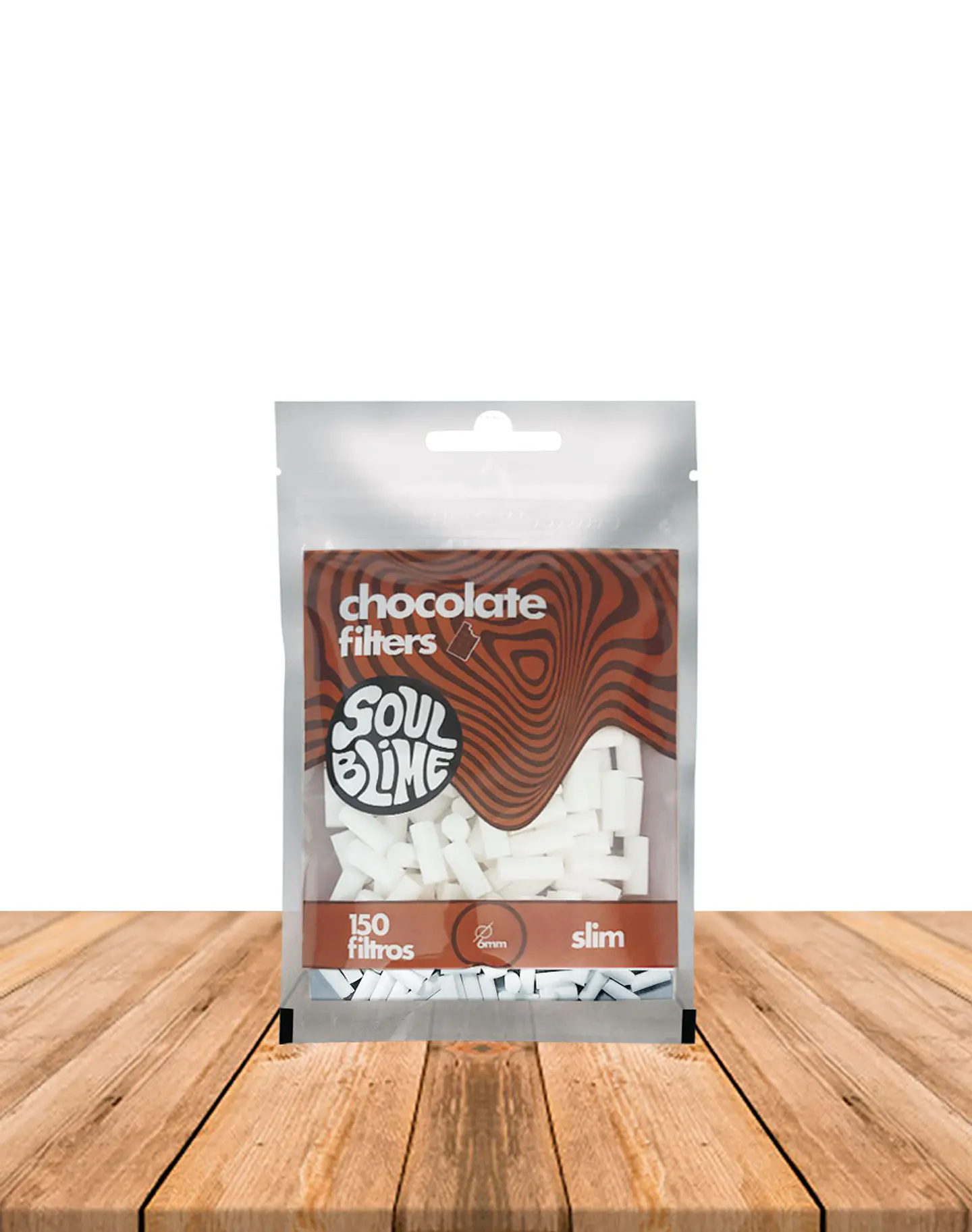 Filtro Soulblime Slim 200 unidades con sabor Chocolate 1
